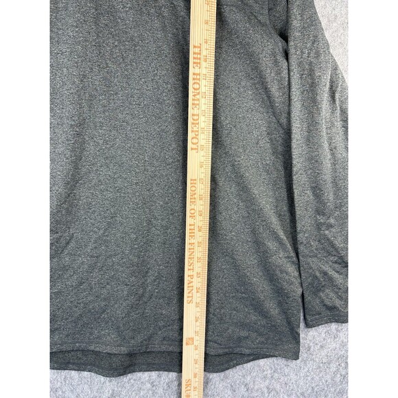 Spyder ProWB Active Shirt Men's L Gray 1/4 Zip Breathable Lightweight Stretch - Picture 6 of 10